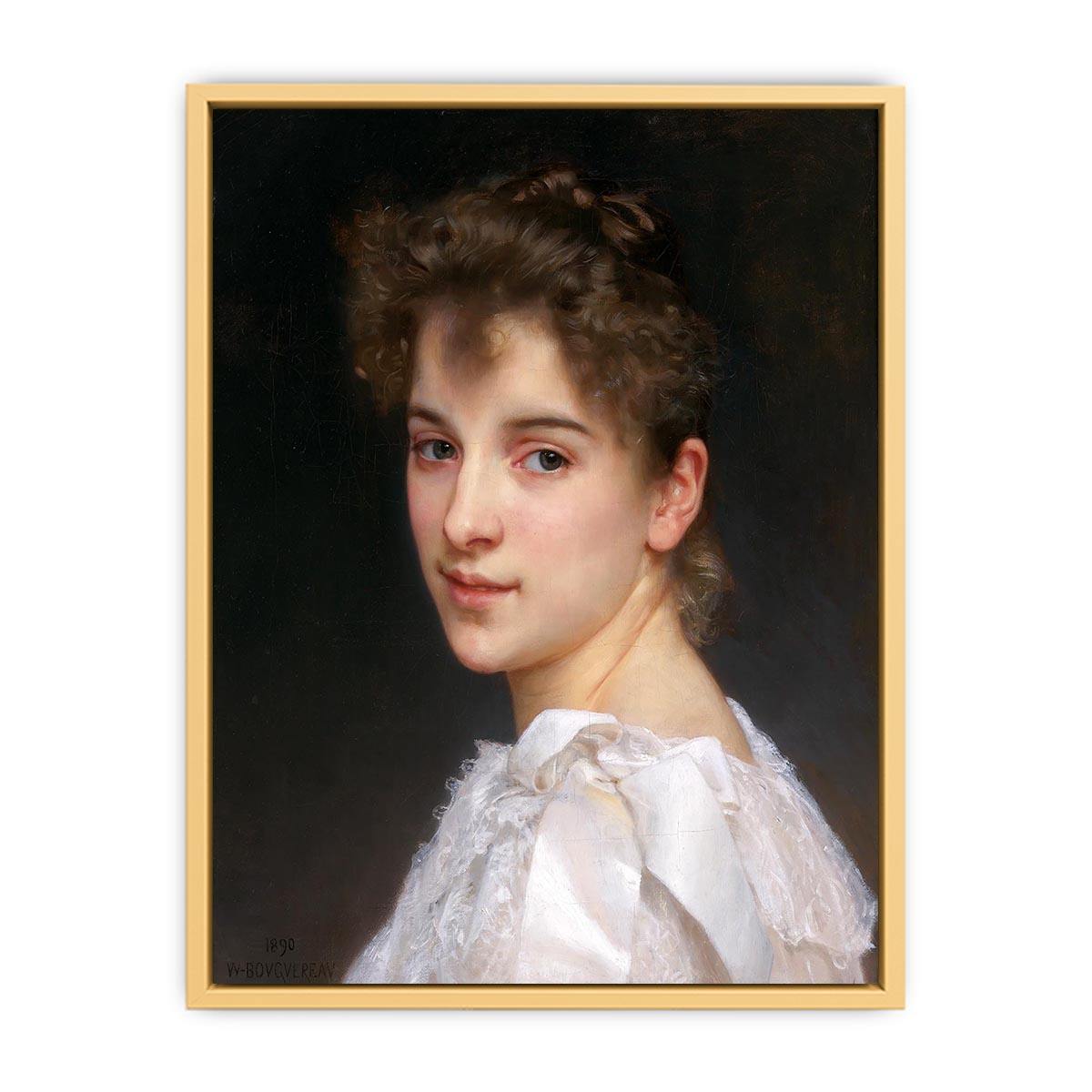  Gabrielle Cot, a portrait of Cot's daughter Streched canvas