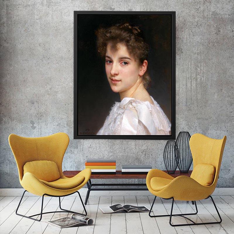 Gabrielle Cot, a portrait of Cot's daughter  Painting