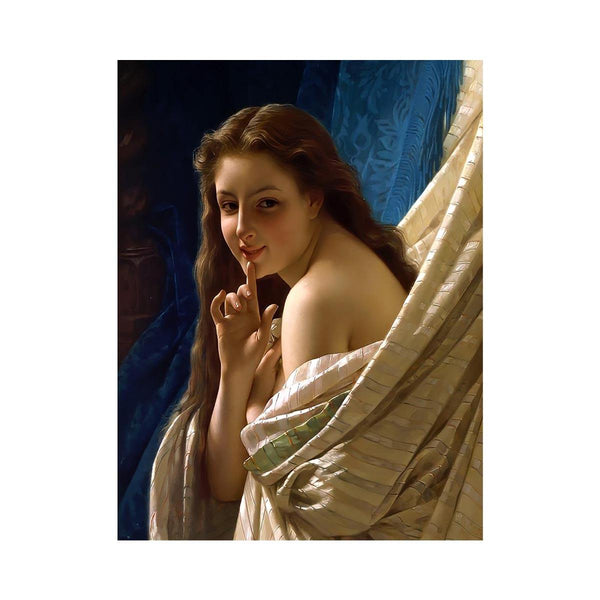 Portrait of a Young Woman  Painting  by  Pierre Auguste Cot