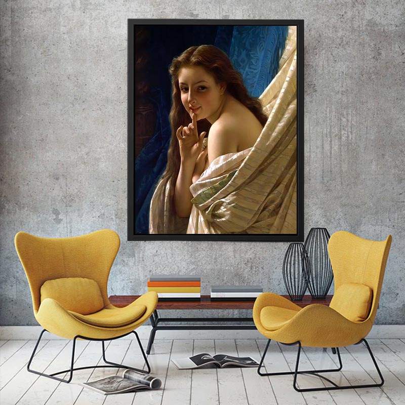 Portrait of a Young Woman  Painting  by  Pierre Auguste Cot  Painting