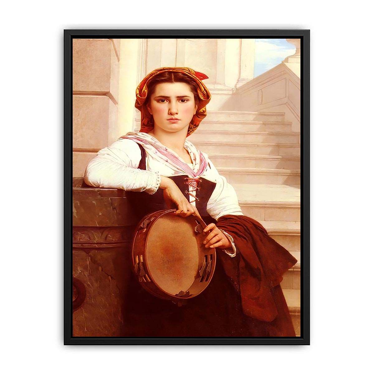 The Bohemian by Pierre Auguste Cot Canvas Print