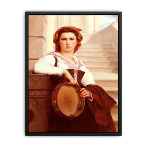 The Bohemian by Pierre Auguste Cot Canvas Print