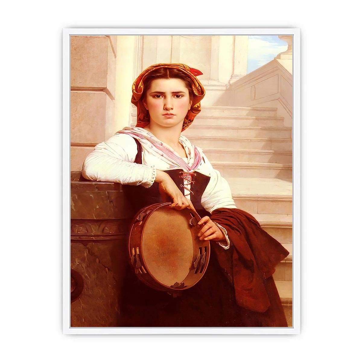 The Bohemian by Pierre Auguste Cot Framed Print