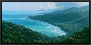 Daintree Rainforest Paradise Panorama Canvas Print