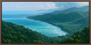 Daintree Rainforest Paradise Panorama Canvas Print