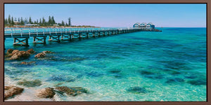 Busselton Jetty Panorama Canvas Print