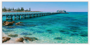 Busselton Jetty Panorama Canvas Print