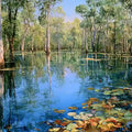 Kakadu Wetlands Panorama Canvas Print