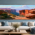 Kings Canyon Panorama Canvas Print