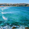 Bondi Beach Panorama Canvas Print