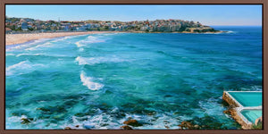 Bondi Beach Panorama Canvas Print