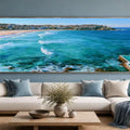 Bondi Beach Panorama Canvas Print