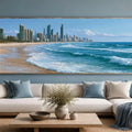 Surfers Paradise Gold Coast Panorama Canvas Print