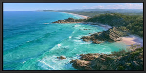Noosa National Park Coastline Panorama