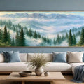 Forests Panoramic Painting