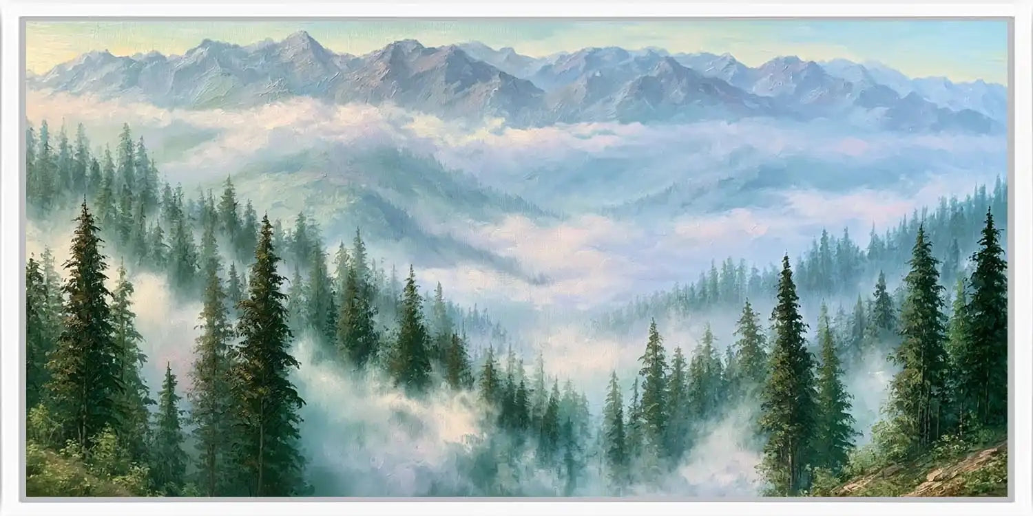 Forests Panoramic Painting