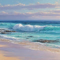 Tidal Rockscape Panoramic Canvas Print