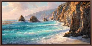 Silent Tide Panoramic Canvas Print
