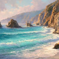 Silent Tide Panoramic Canvas Print
