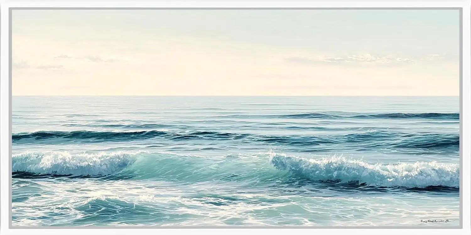 Midnight Skyline Panoramic Canvas Print