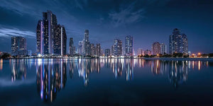 Gold Coast Nigh View Panoramic
