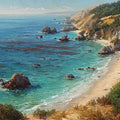 Pacific Headland Panoramic Canvas Print
