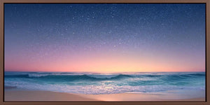 Celestial Tide Panoramic Canvas Print
