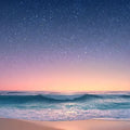 Celestial Tide Panoramic Canvas Print