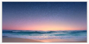 Celestial Tide Panoramic Canvas Print