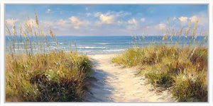 Dune Pathway Panoramic Canvas Print