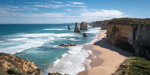 Twelve Apostles Great Ocean Road Victoria Panoramic Canvas Print