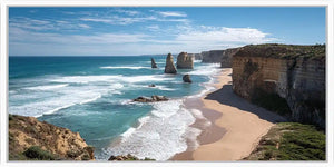 Twelve Apostles Great Ocean Road Victoria Panoramic Canvas Print