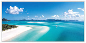 Sailing Lagoon Panoramic Canvas Print