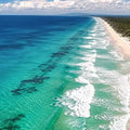 Endless Shoreline Panoramic Canvas Print