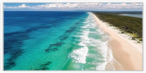Endless Shoreline Panoramic Canvas Print