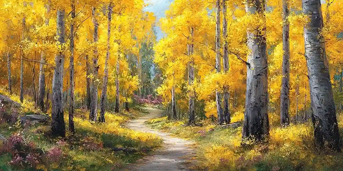 Golden Forest Panoramic  Long