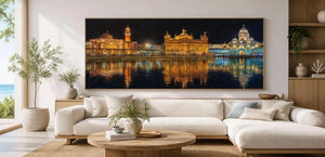 Sacred Reflections Panoramic Canvas Print