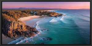 Noosa National Park Coastal Headland Panoramic Canvas Print