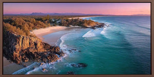 Noosa National Park Coastal Headland Panoramic Canvas Print