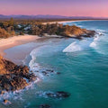 Noosa National Park Coastal Headland Panoramic Canvas Print