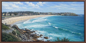 Bondi Blue Panoramic Canvas Print