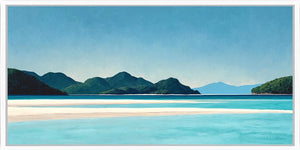 Silent Lagoon Drift Panoramic Canvas Print