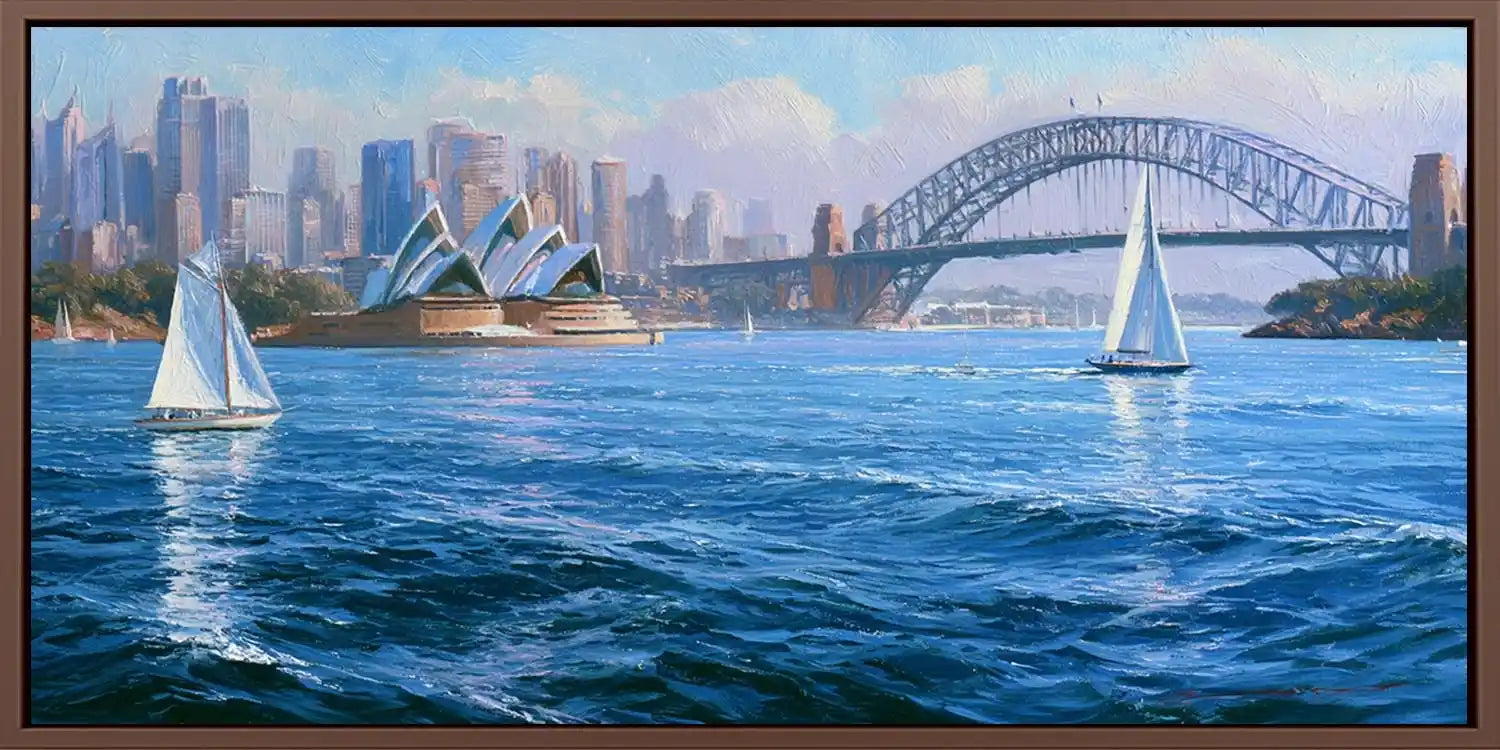 Sydney Harbour Iconic Panorama Wall Art
