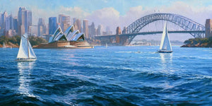 Sydney Harbour Iconic Panorama Wall Art