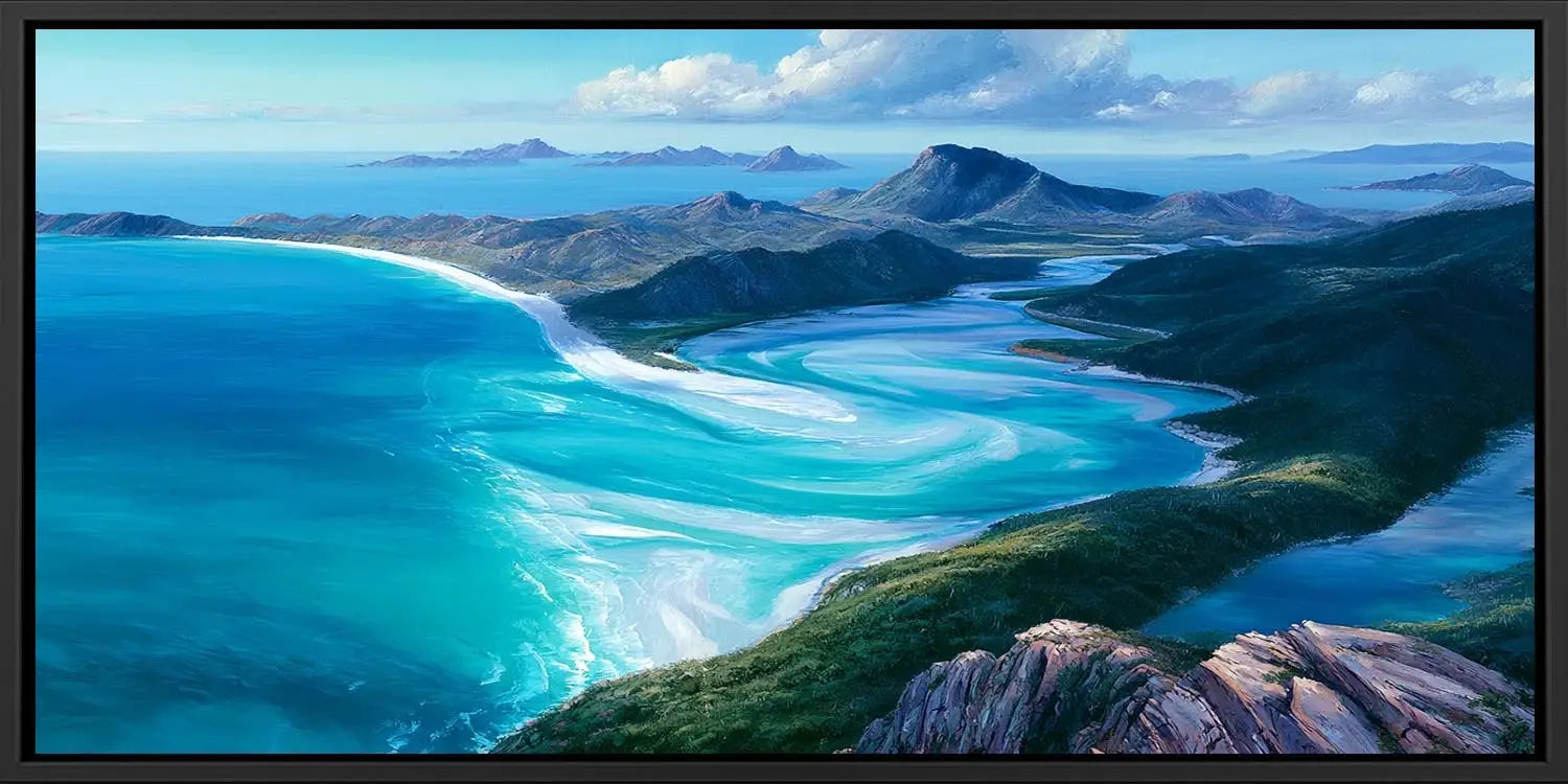 Whitsundays Hill Inlet Masterpiece Panorama