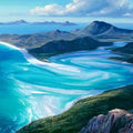 Whitsundays Hill Inlet Masterpiece Panorama