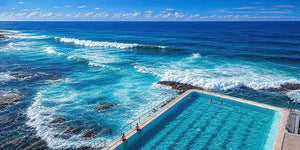 Bondi Beach Icebergs Ocean Pool Panoramic Canvas Print