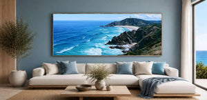 Byron Bay Lighthouse Panorama Wall Art