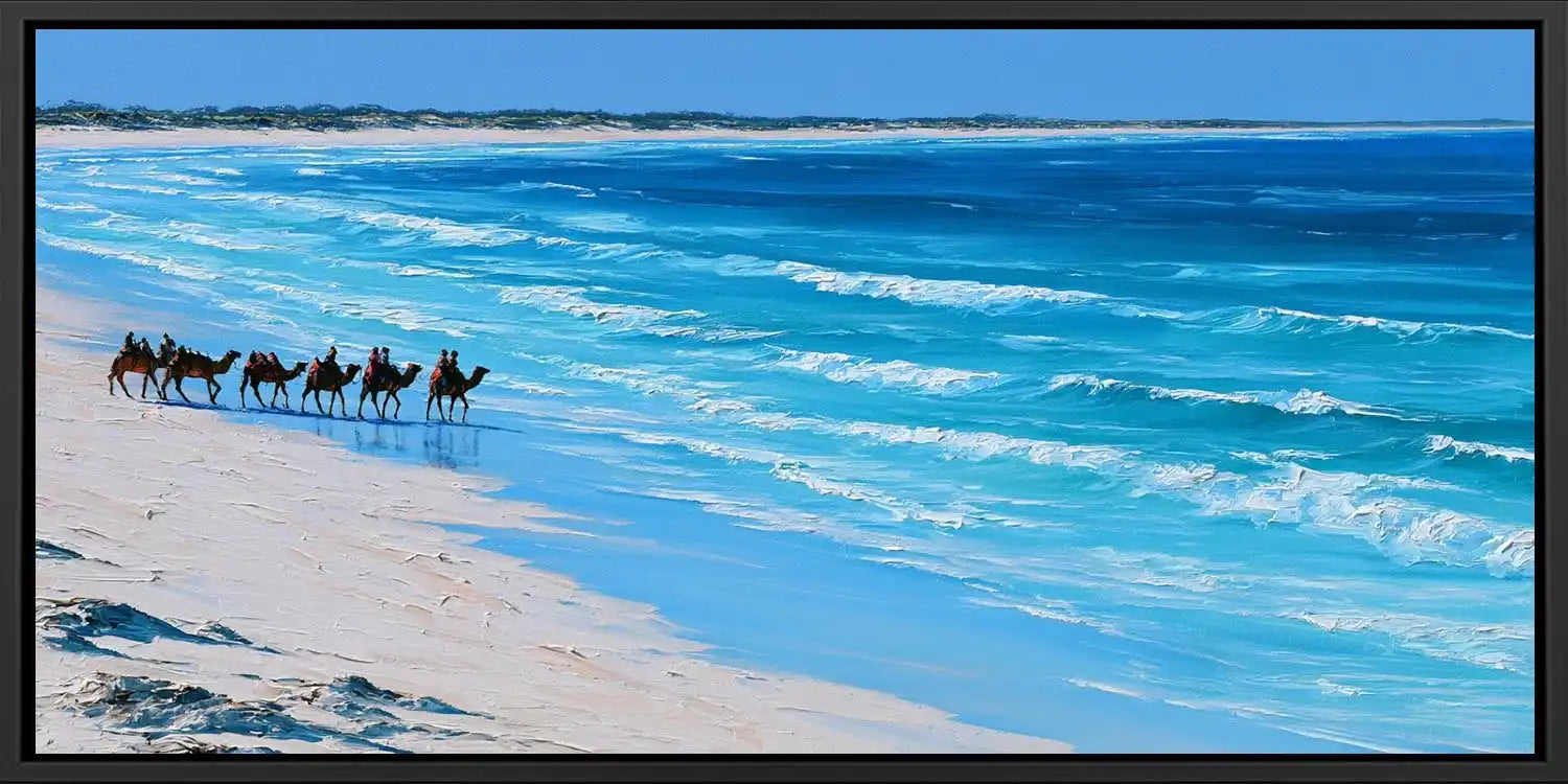 Cable Beach Broome Panorama Wall Art