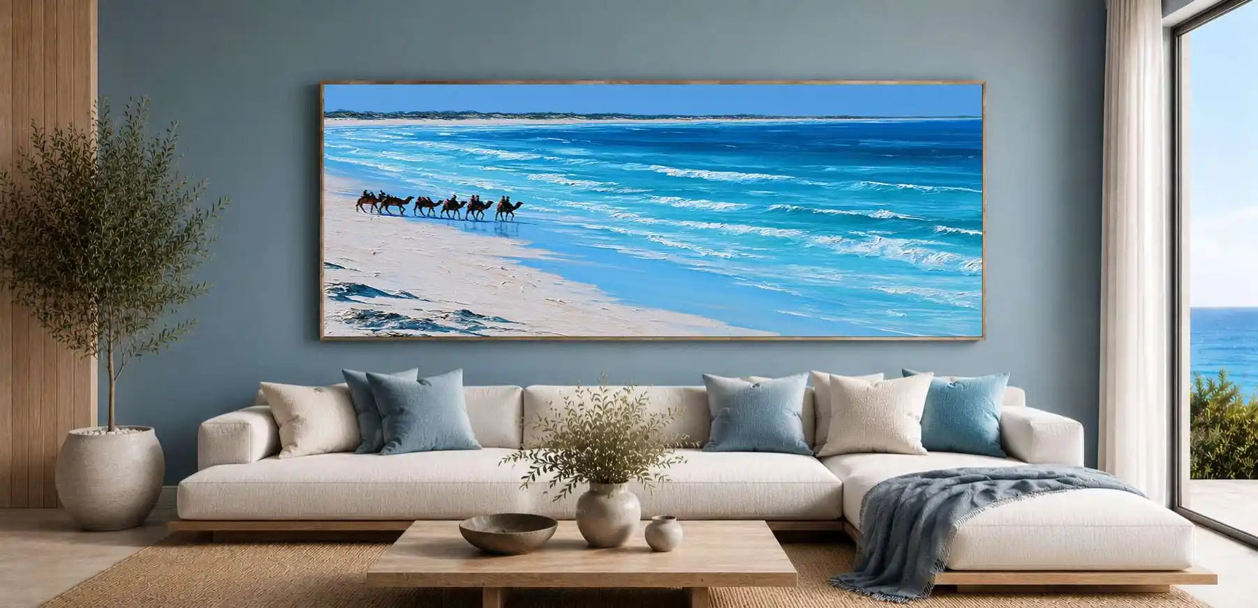 Cable Beach Broome Panorama Wall Art
